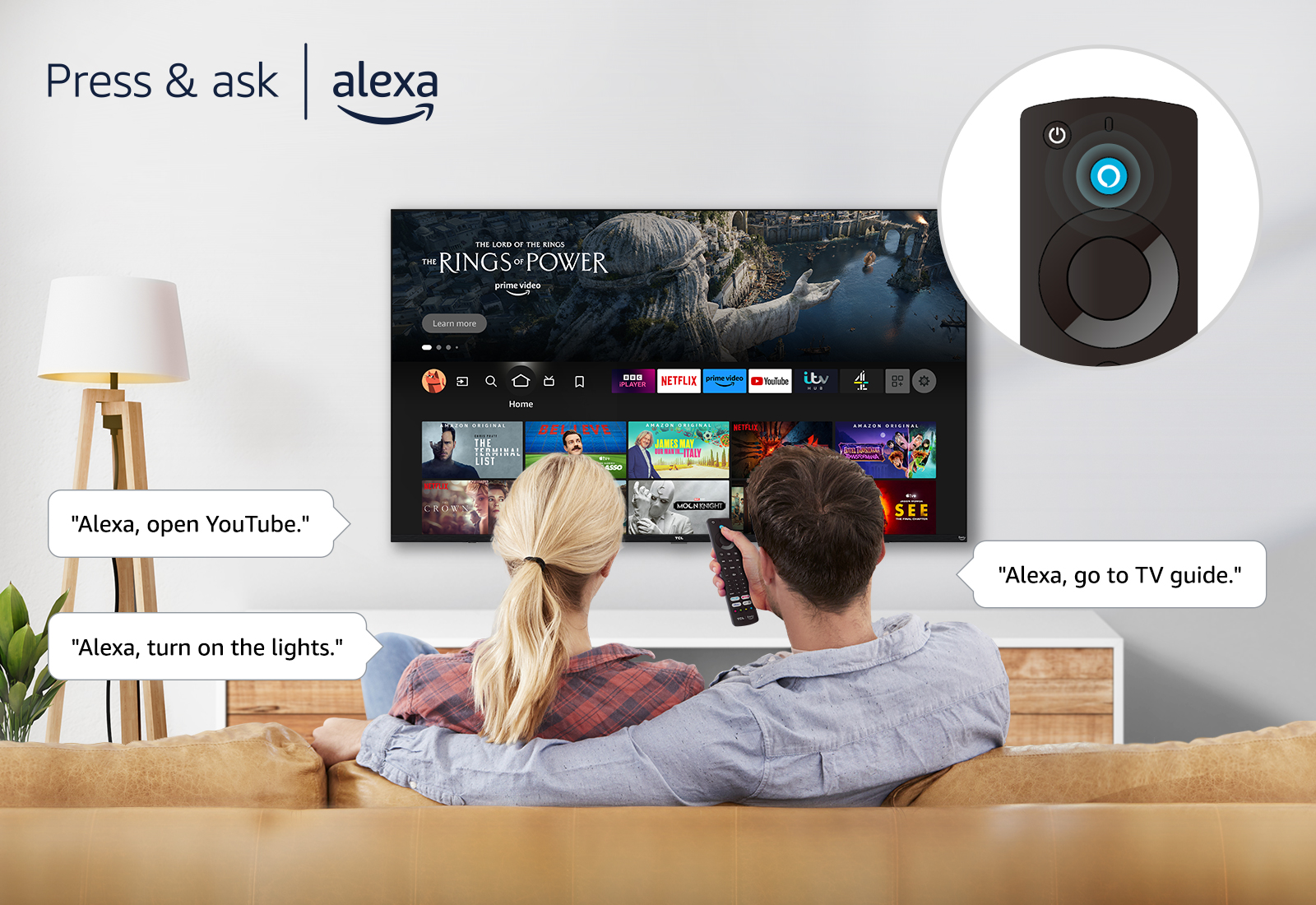 南宫ng·28 TV CF630K Press Ask Alexa